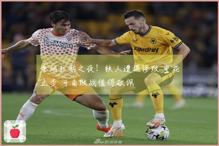 中超狂潮之夜！铁人遭遇惨败 申花止步 河南败战值得敬佩